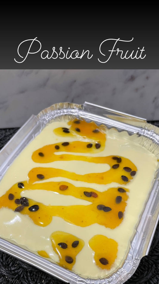 Passion Fruit + Coconut Cream Twisted Tiramisu